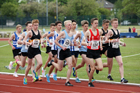 Mens under-17 1500 metres, North Eastern Track and Fields Champs., Middlesbrough. Photo: David T. Hewitson/Sports for All Pics